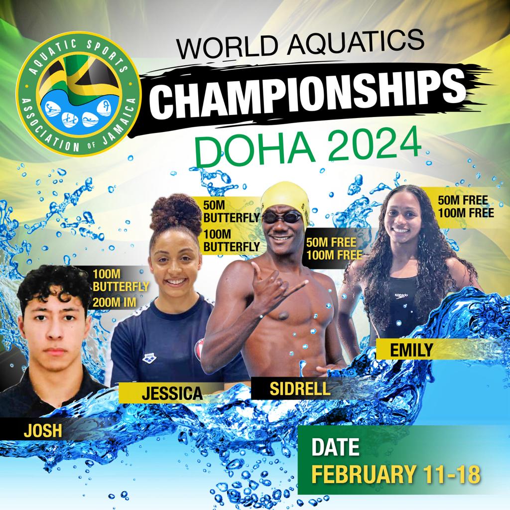 Meet Swim Team Jamaica for Doha 2025 — The Aquatic Sports Association